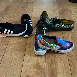 3 pairs of boys shoes selling all together or each for 13